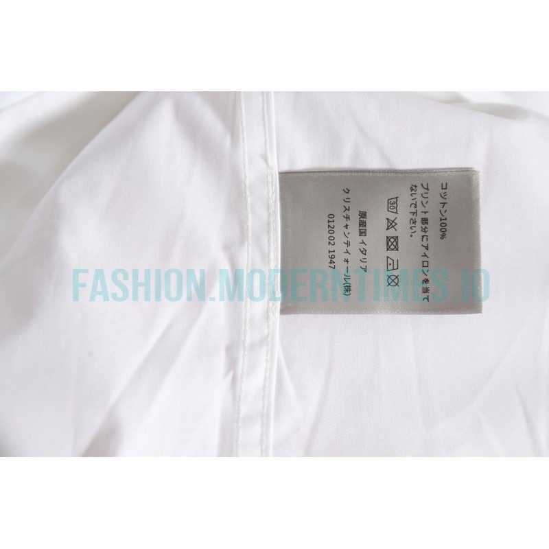 Dior - Gradient Floral Embroidery Shirt With Long Sleeves