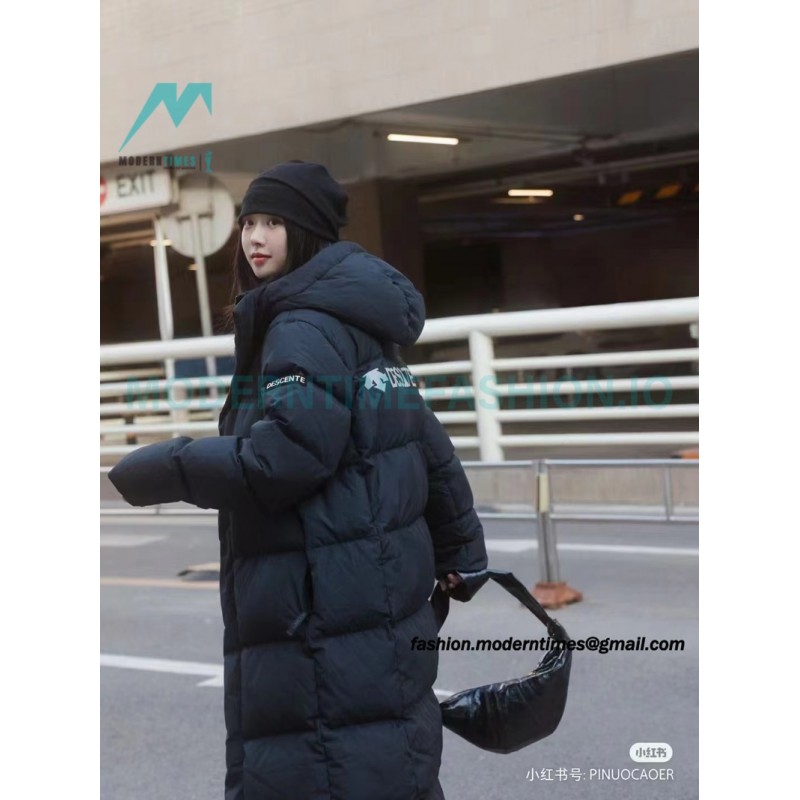 Descente - 22FW Hooded Long Down Jacket