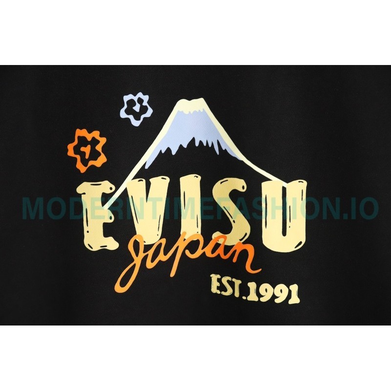 Evisu - 23FW Mt. Fuji Kuma Dharma Hoodie