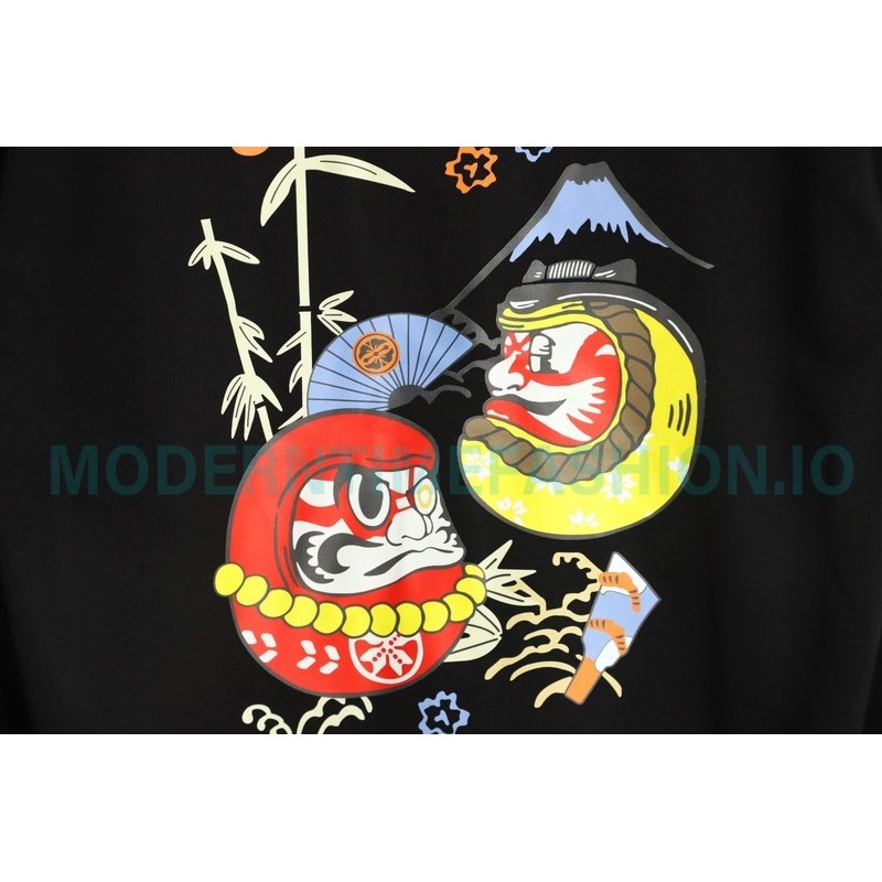 Evisu - 23FW Mt. Fuji Kuma Dharma Hoodie