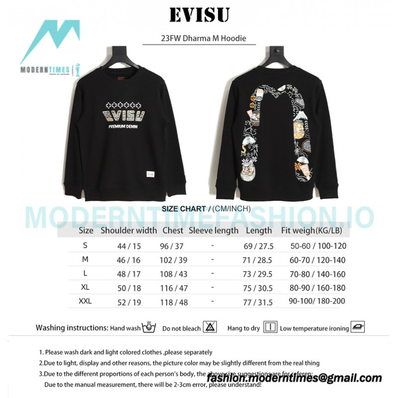 Evisu - 23FW Dharma M Hoodie