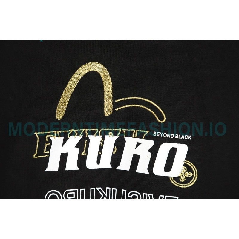Evisu - 23FW Kuro Skull Crew Neck Hoodie