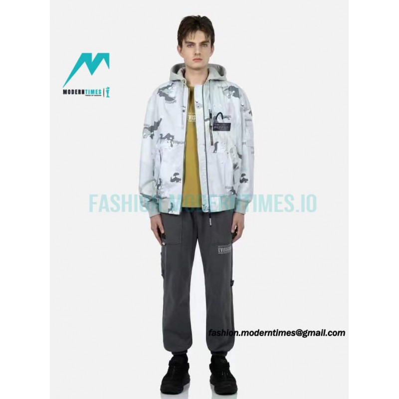 Evisu - 24fw Camouflage Print Bomber Jacket