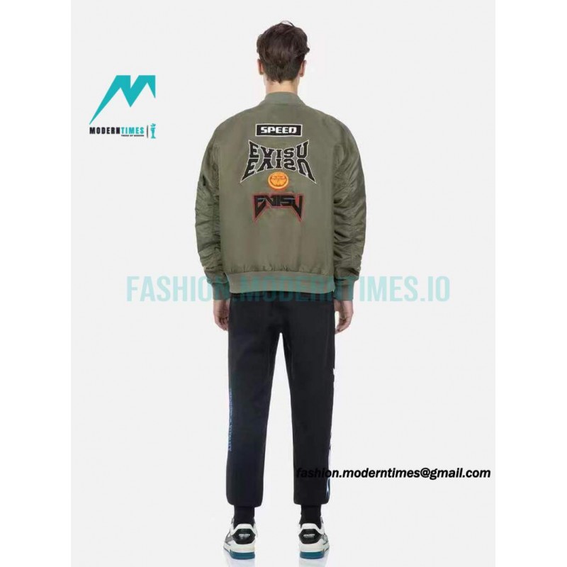 Evisu - 24fw Embroidered MA-1 Bomber Jacket