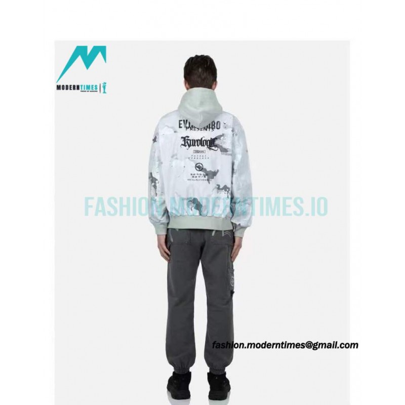Evisu - 24fw Camouflage Print Bomber Jacket