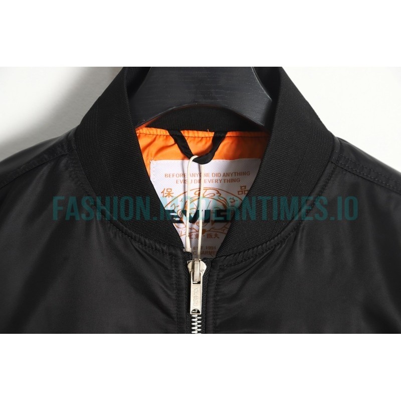 Evisu - 24fw Embroidered MA-1 Bomber Jacket