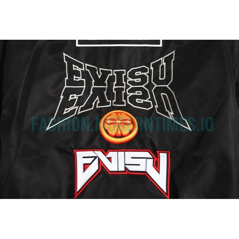 Evisu - 24fw Embroidered MA-1 Bomber Jacket