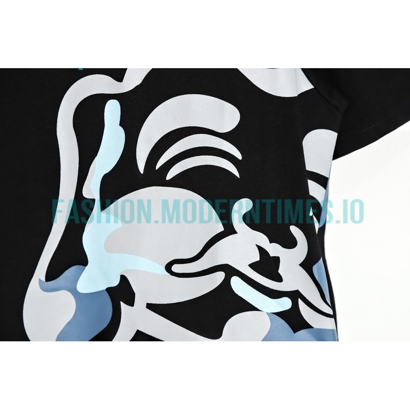 Evisu - 23ss Buddha Head Full Of Short Sleeve T-shirt