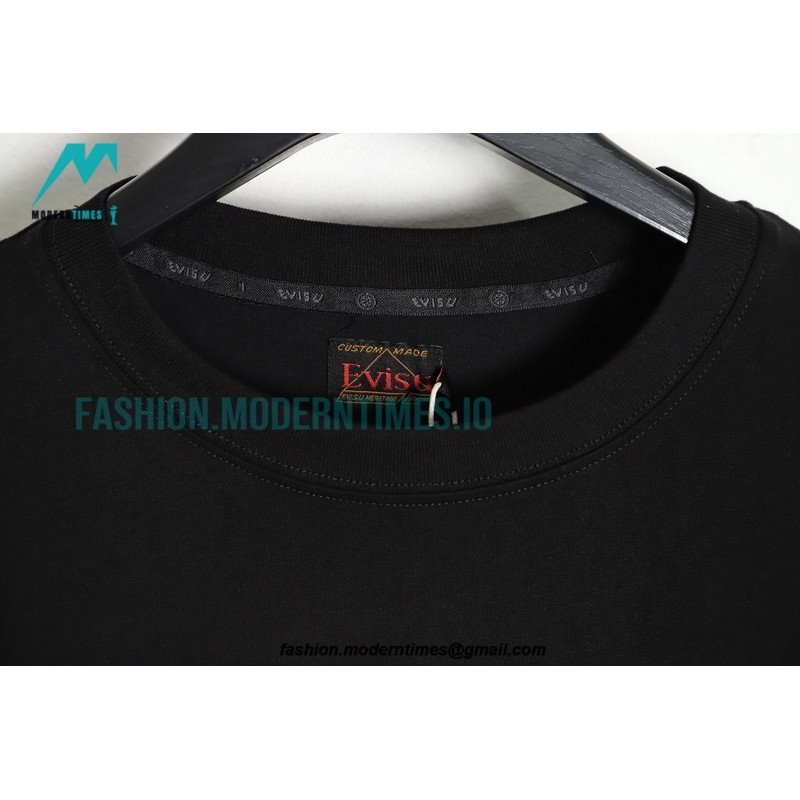 Evisu - 23ss Seagull Logo Printed Short-sleeved T-shirt 