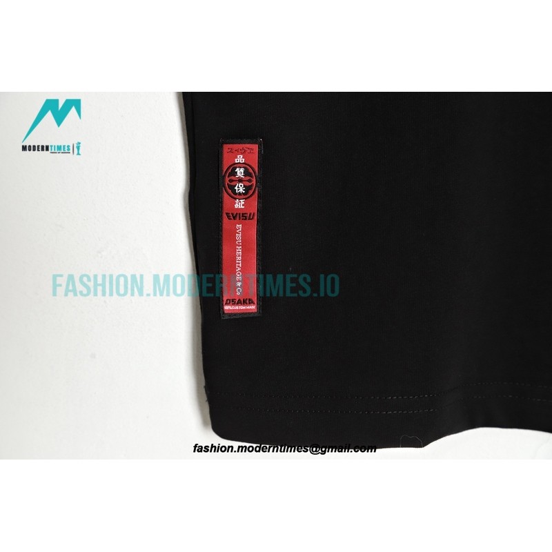 Evisu - 23ss Seagull Logo Printed Short-sleeved T-shirt 