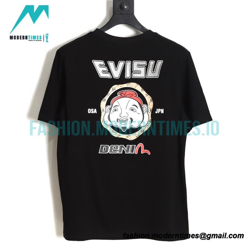 Evisu - 23fw Buddha Head Printed Short Sleeve