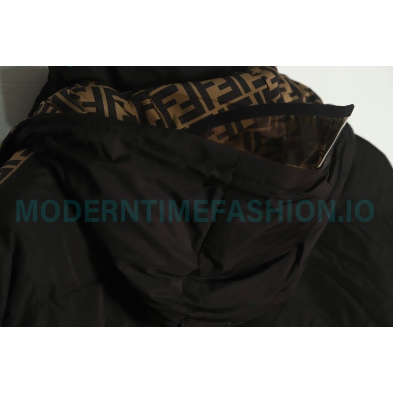 Fendi - Classic Double F Presbyterian Double-sided Down Jacket