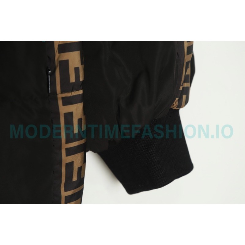 Fendi - Classic Double F Presbyterian Double-sided Down Jacket