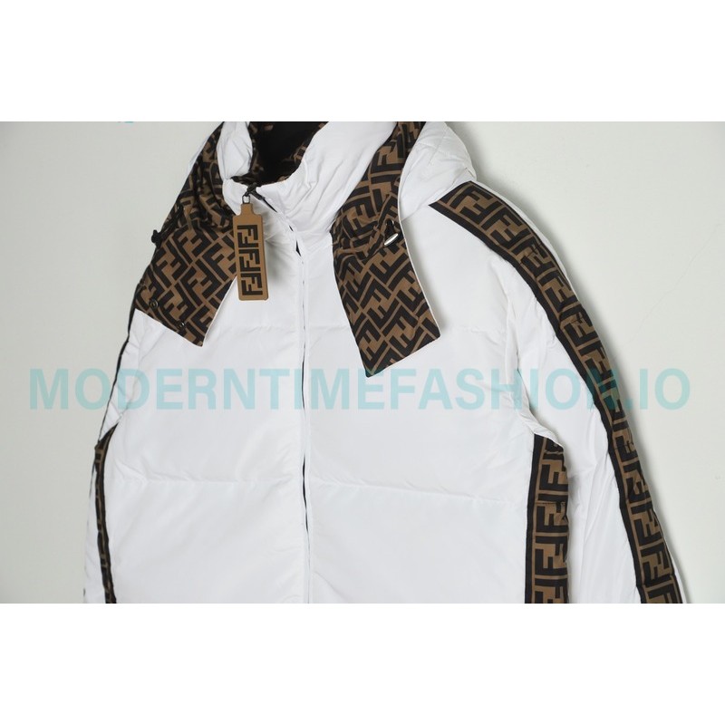 Fendi - Classic Double F Presbyterian Double-sided Down Jacket