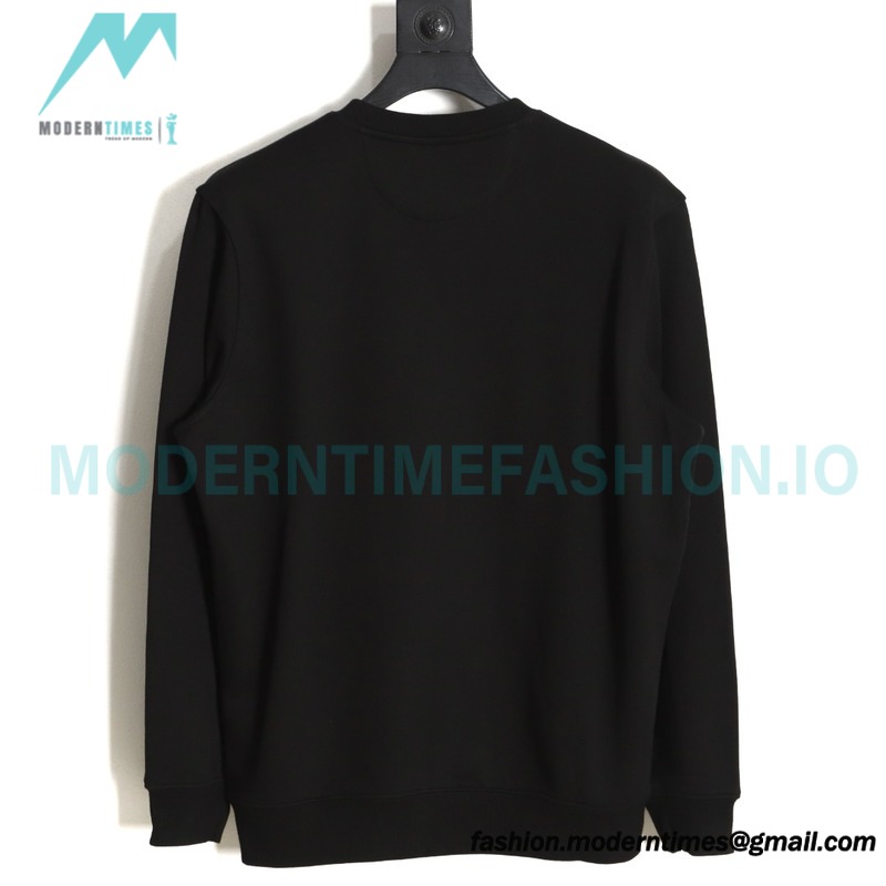 Fendi - 23FW Front FF Zipper Pocket Round Neck Hoodie