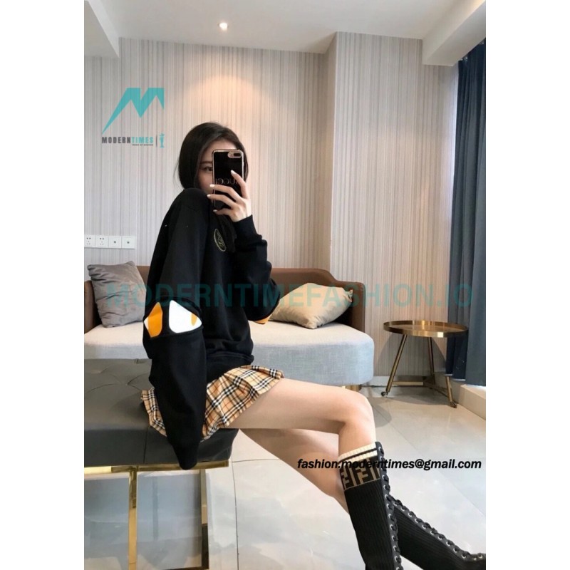 Fendi - 20FW Little Monster Crew-neck Hoodie