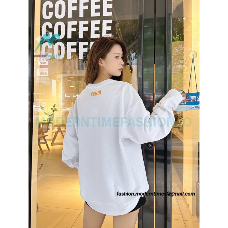 Fendi - 23Fw Crack And Glue Little Monster Eye Hoodie