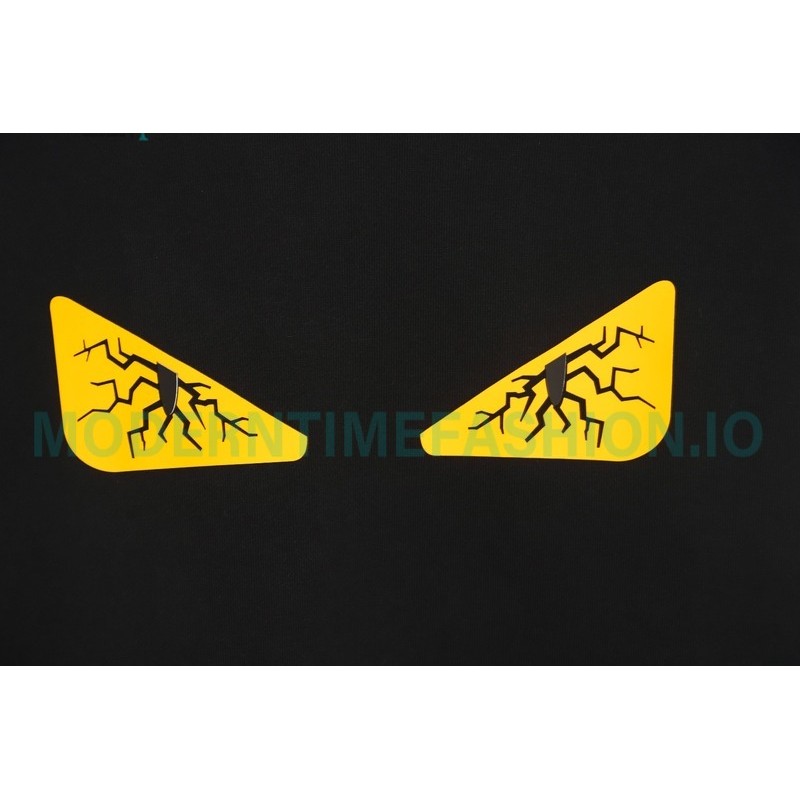 Fendi - 23Fw Crack And Glue Little Monster Eye Hoodie