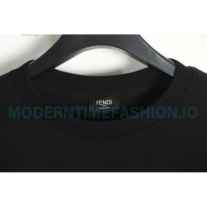 Fendi - 23Fw Crack And Glue Little Monster Eye Hoodie