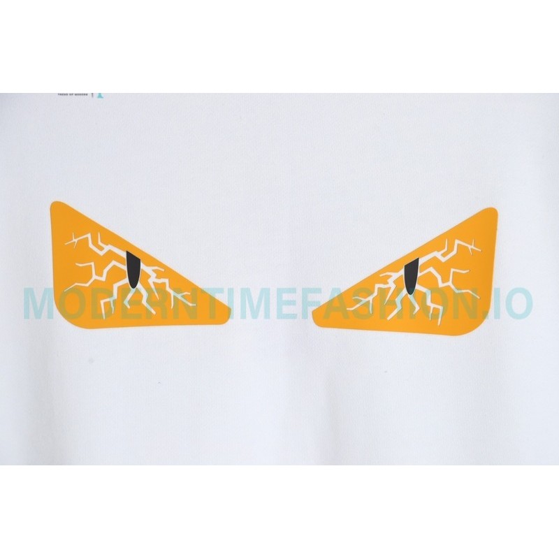 Fendi - 23Fw Crack And Glue Little Monster Eye Hoodie