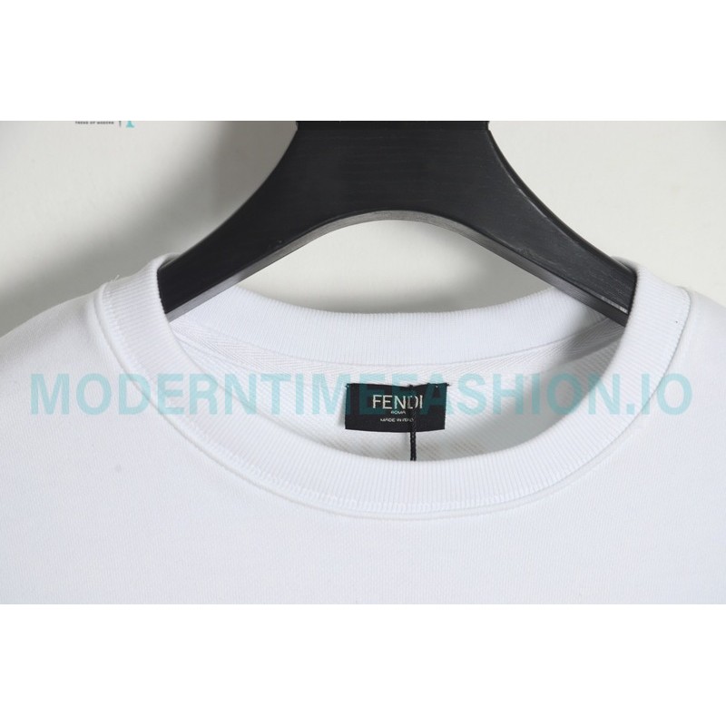 Fendi - 23Fw Crack And Glue Little Monster Eye Hoodie