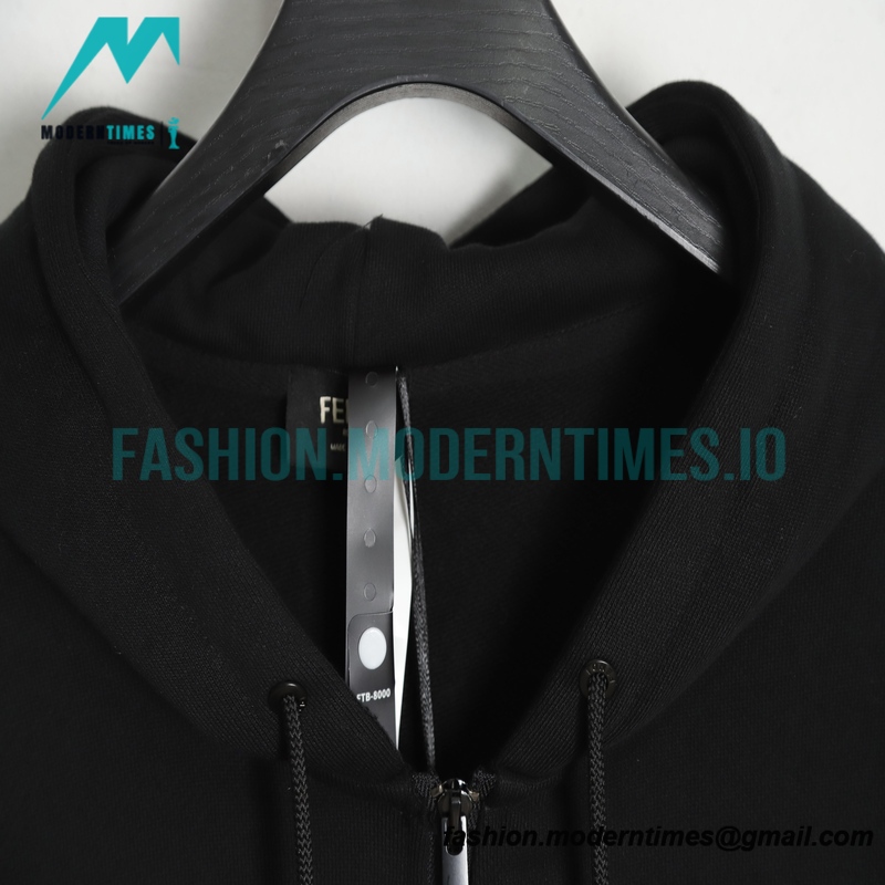Fendi - Classic Stitched Eye Little Monster Zipper Jacket