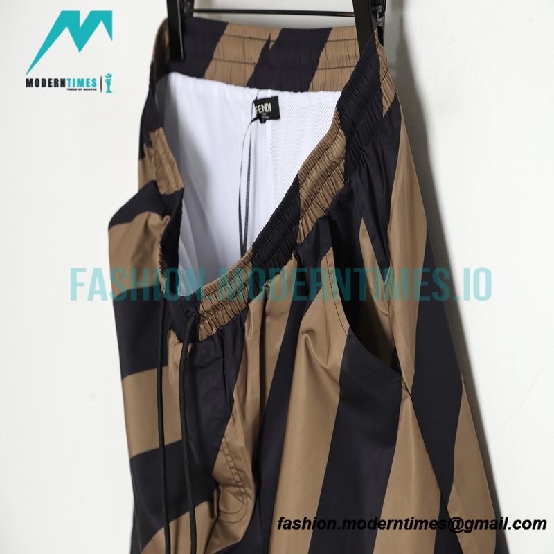 Fendi - Striped Beach Short Pants