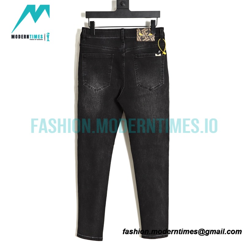 Fendi - Classic Little Monster Eyes Jeans 