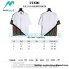 Fendi - 23SS Stitched Full Print Short-sleeved T-shirt