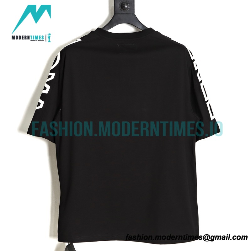 Fendi - 23SS Shoulder Embroidered Letter Short-sleeved T-shirt
