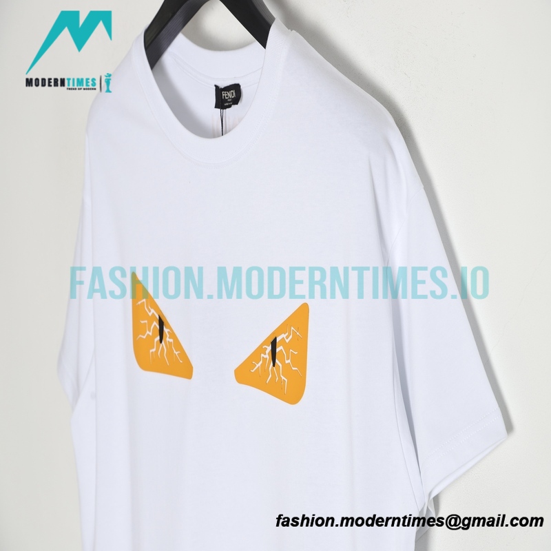 Fendi - 22ss Crack Rubber Eye Short Sleeve