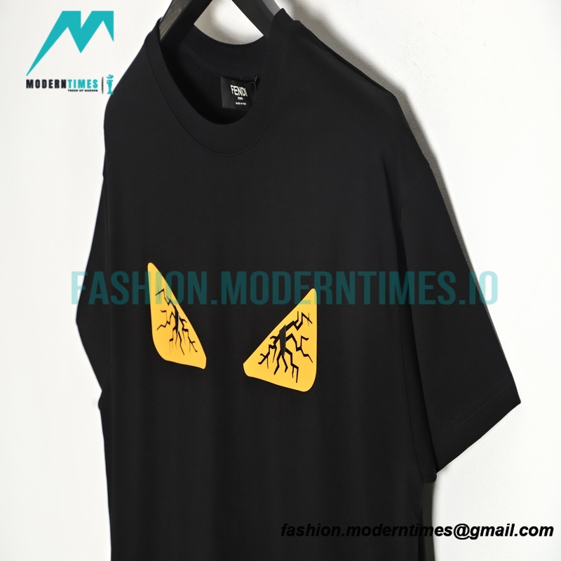 Fendi - 22ss Crack Rubber Eye Short Sleeve