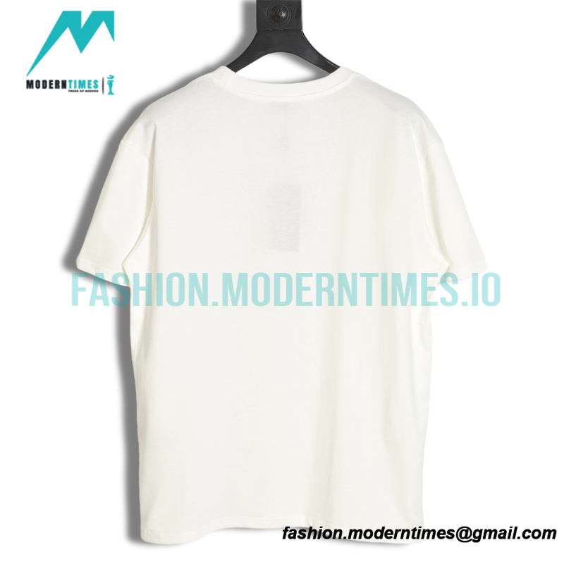 Fendi - 2022 Fw Cartoon Bear Double F Short Sleeve T-shirt