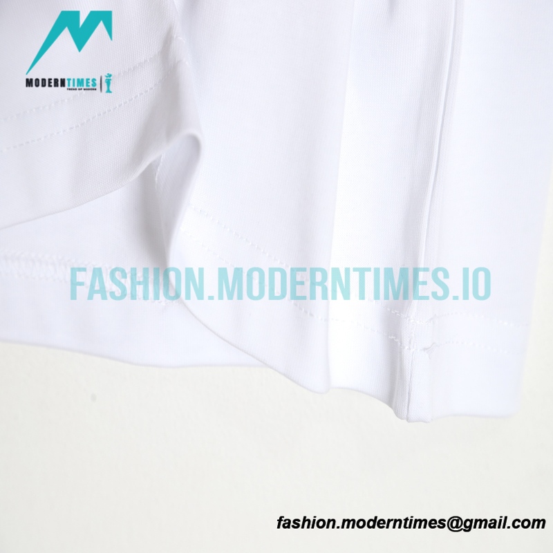 Fendi- 23ss Colour-matched Logo Foam-printed Short-sleeved T-shirt