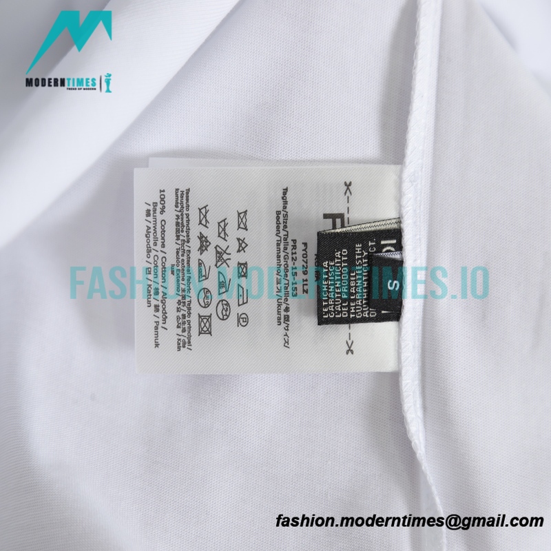 Fendi - 23ss Chest Double F Embroidered Short-sleeved T-shirt