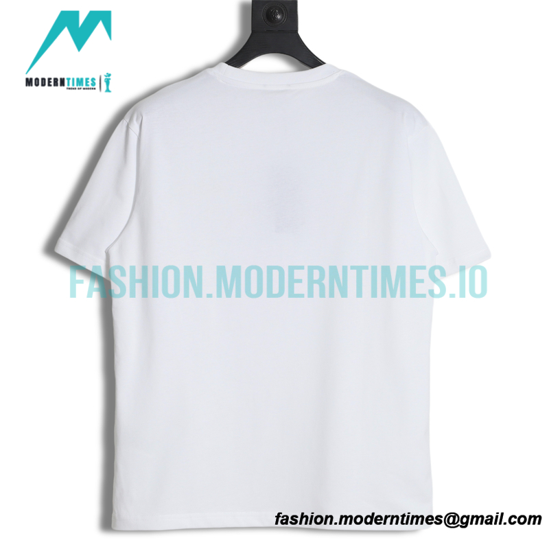 Fendi- Little Monster Eyes Embroidered Short-sleeved T-shirt