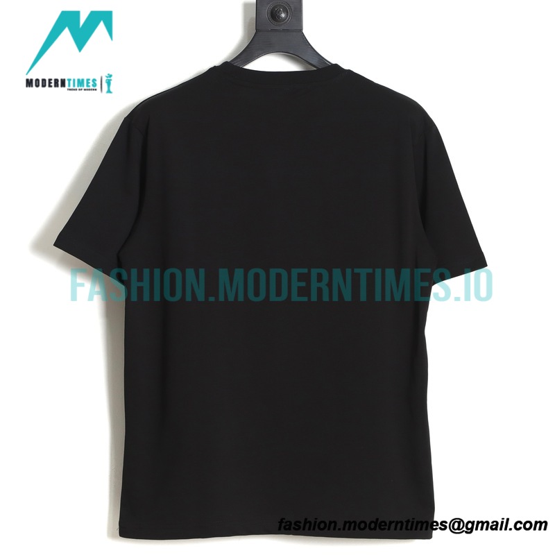Fendi- Little Monster Eyes Embroidered Short-sleeved T-shirt