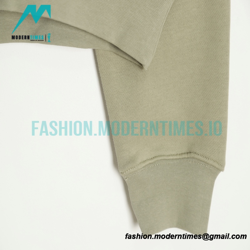 Fear of God - Flocked Small Label Round Neck Hoodie