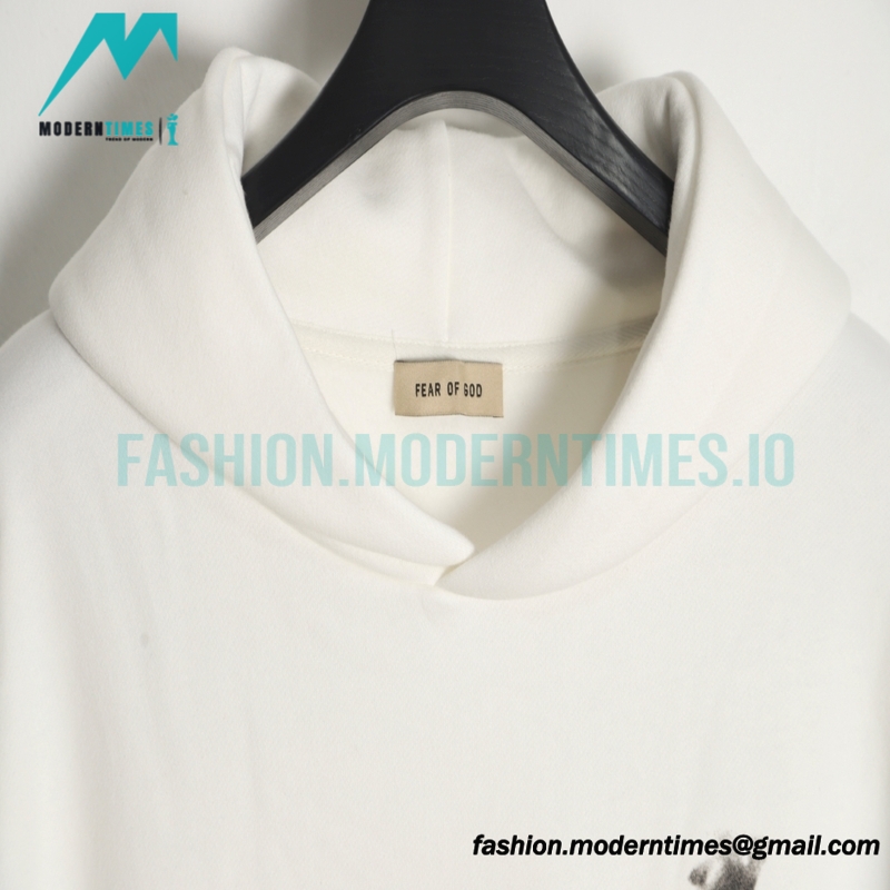 RRR123 - Fear Of God Co-branded Vintage Portrait Hoodie