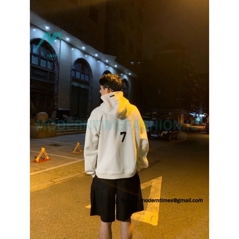 Fear Of God - Flocked ABC letter hoodie