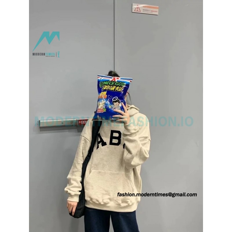 Fear Of God - Flocked ABC letter hoodie