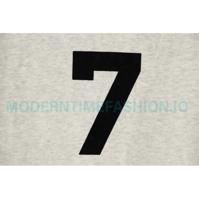 Fear Of God - Flocked ABC letter hoodie