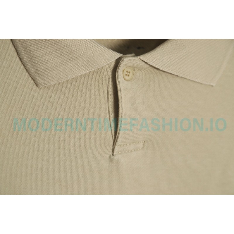 Fear Of God - Essential Double-row Flocked Polo Collar Hoodie