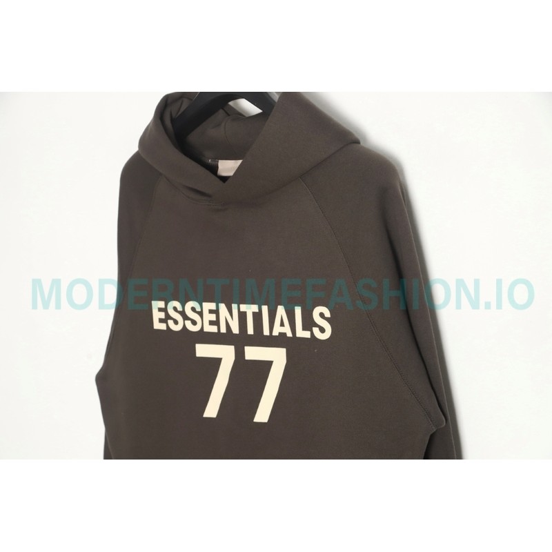 Fear Of God - Flocked 77 Print Hoodie 