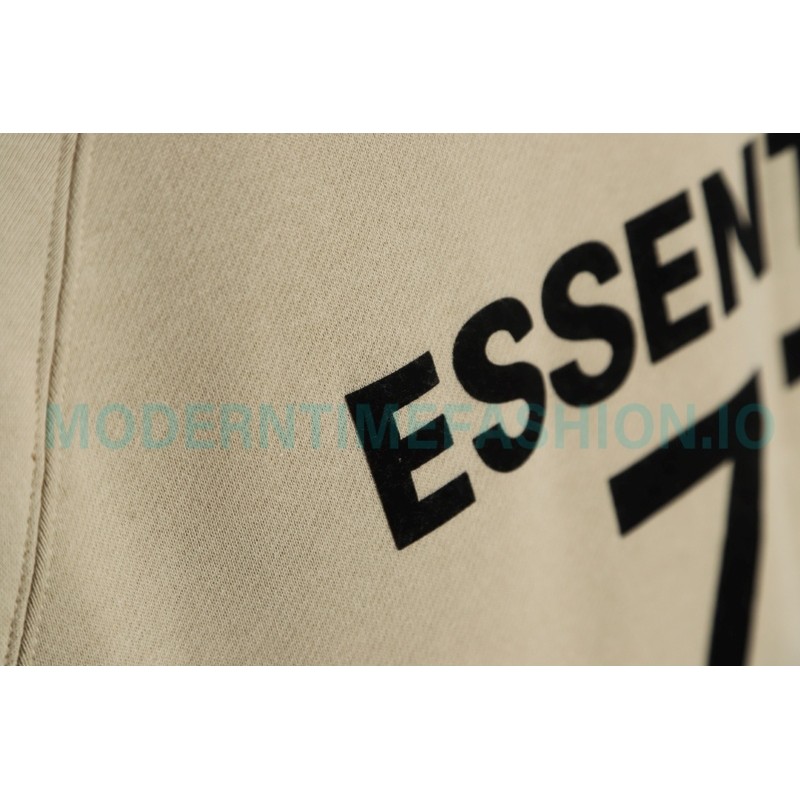 Fear Of God - Flocked 77 Print Crewneck Hoodie 