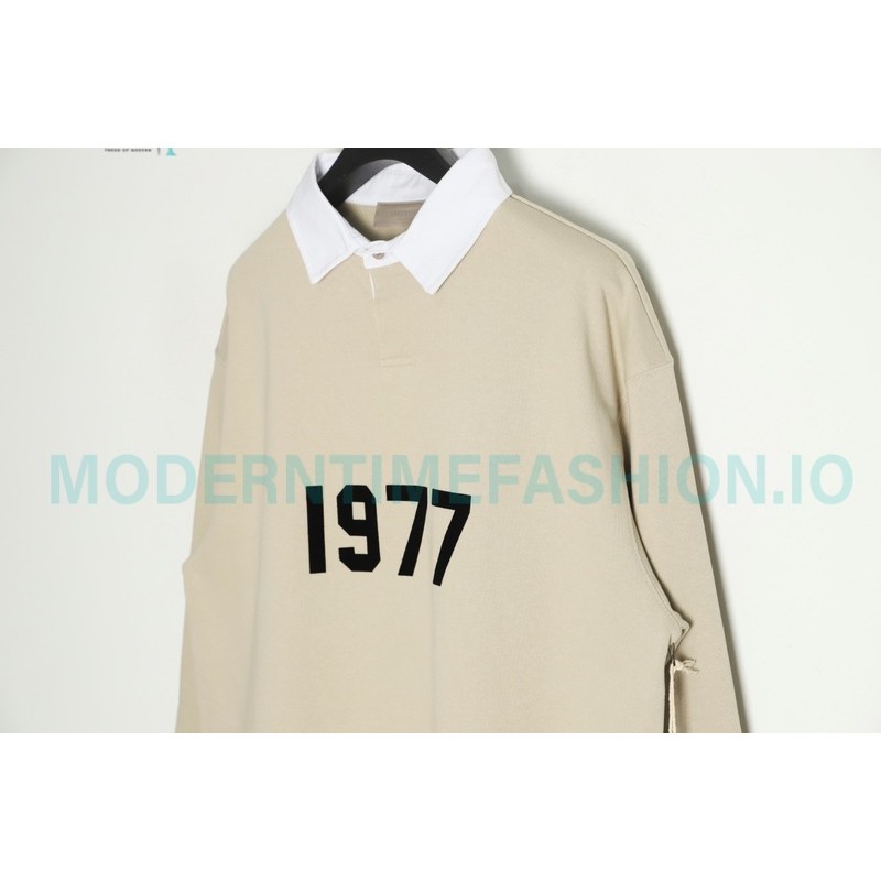 Fear Of God - 1977 Flocked Polo Collar Hoodie