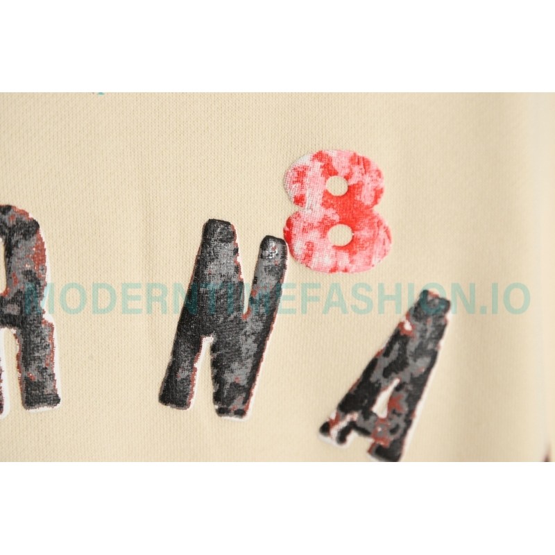 RRR123 x Fear OF God Co-branded Foam Letter Hoodie