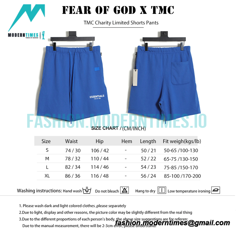 Fear Of God - TMC Charity Limited Shorts Pants