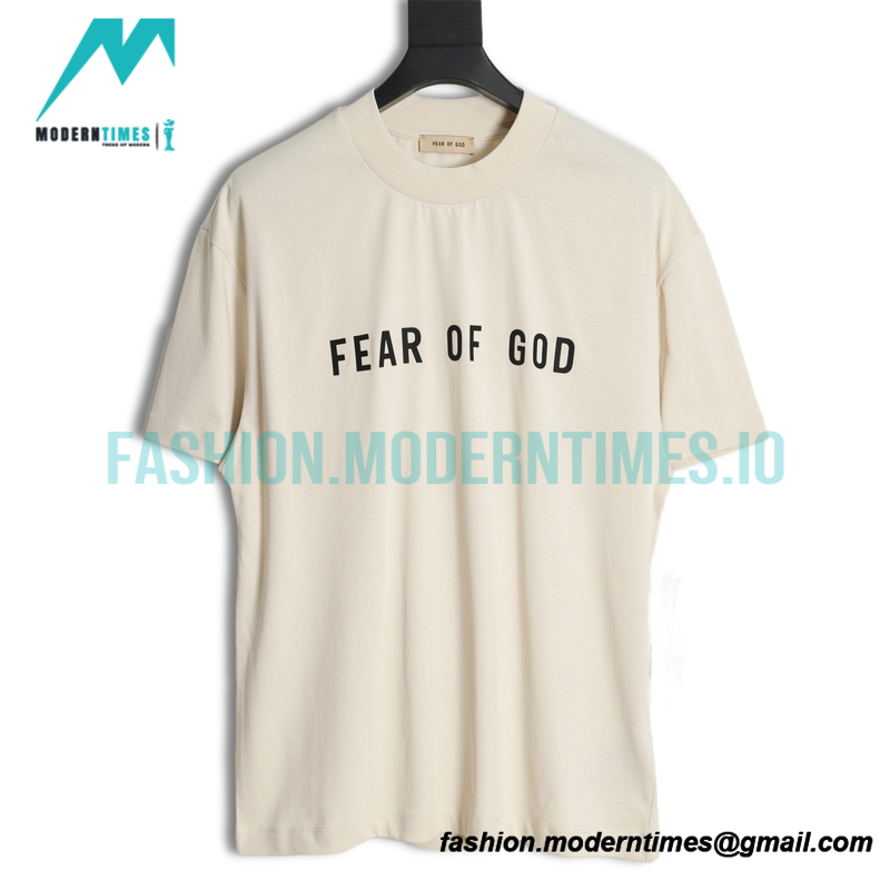 Fear of God - Letter Short-sleeved T-shirt