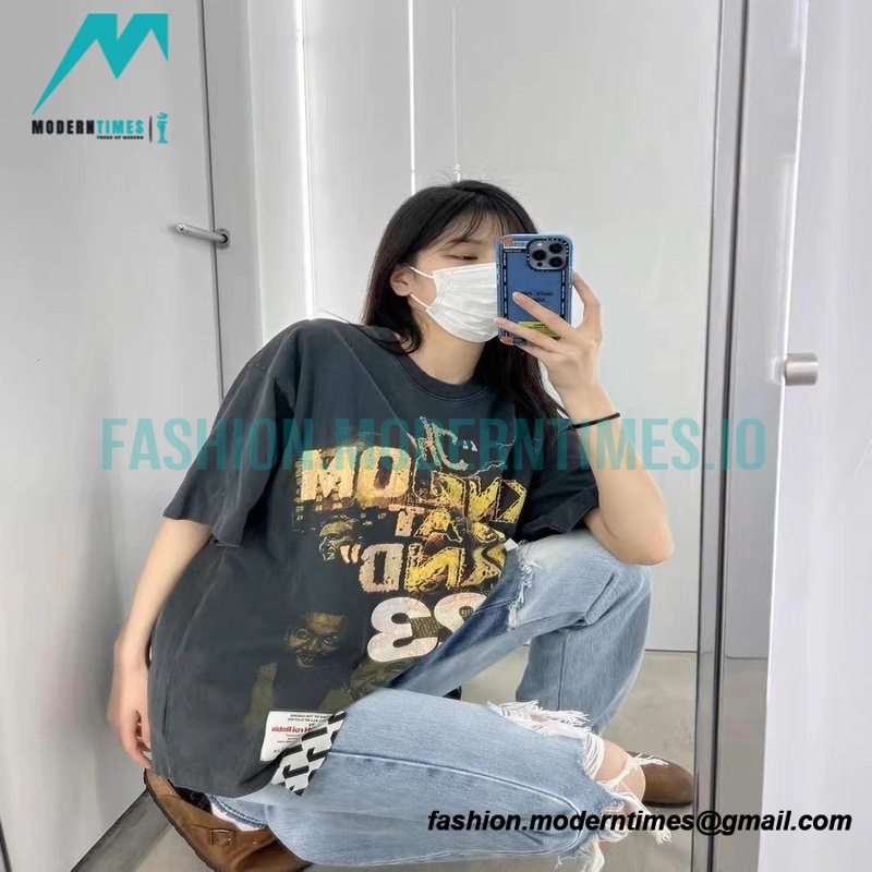 RRR123 - Fear Of God Co-branded King Lightning Short-sleeved T-shirt